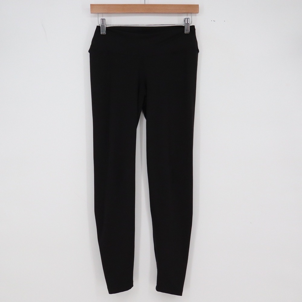 Kravitz Leggings Womens S Black High Rise Athletic Stretch Excellent